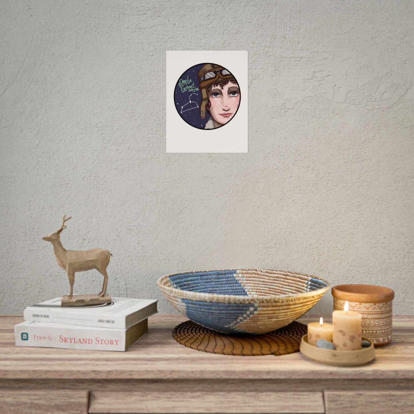 Amelia Earhart Poster β Leo Edition βπ