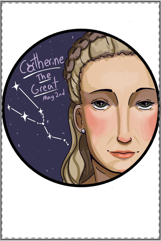 Catherine the Great Poster – Taurus Edition ♉👑